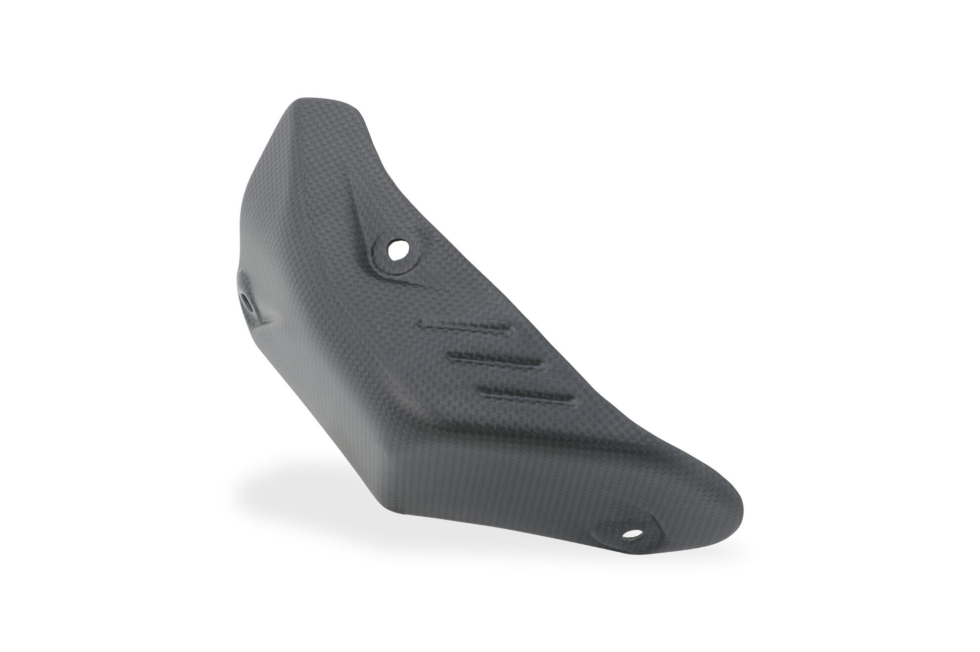 CNC Racing Carbon Fiber Rear Exhaust Guard for the Ducati Hypermotard 698 Mono CNC Racing Carbon Fiber Rear Exhaust Guard for the Ducati Hypermotard 698 Mono